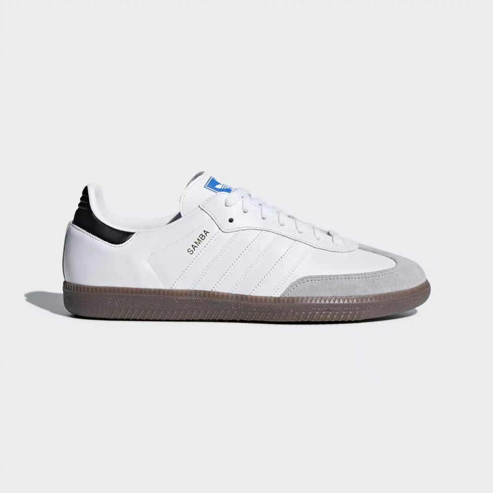 Adidas Samba OG Tenis Blancos Para Hombre (MX-47498)